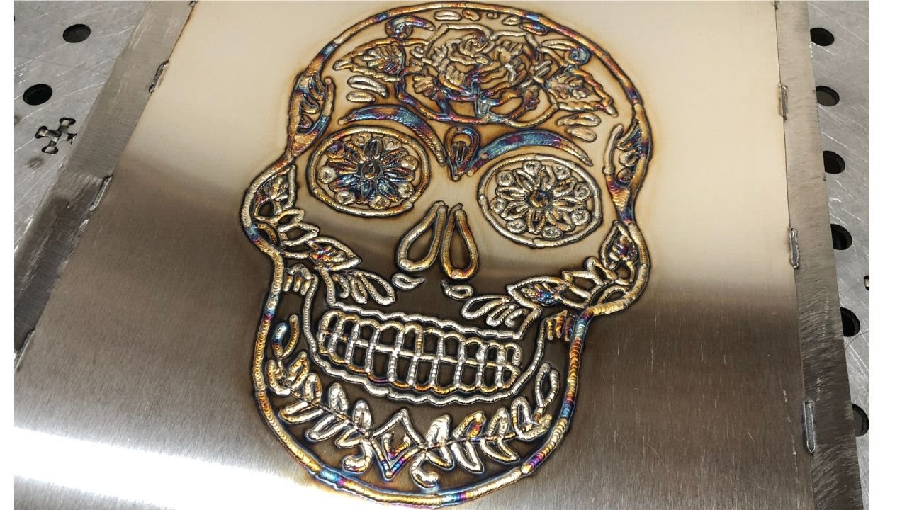 Sugar Skull Weld Art