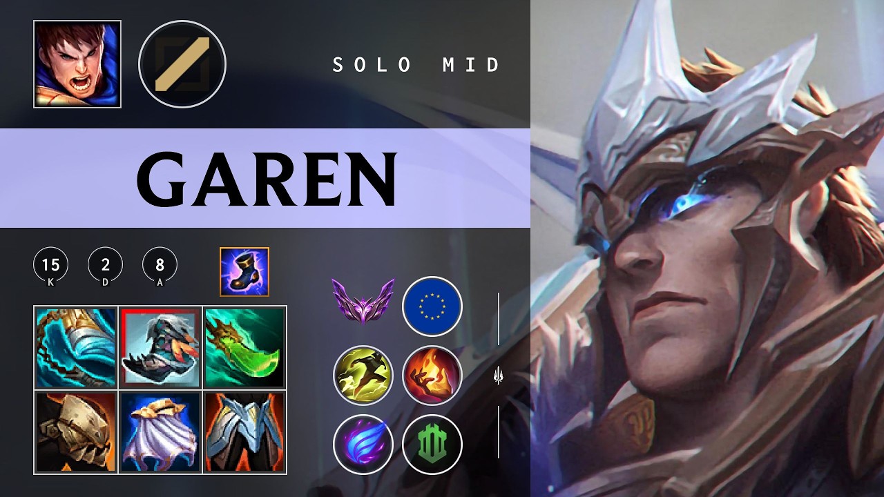 Garen Mid vs Viktor - EUW Master Patch 26.05