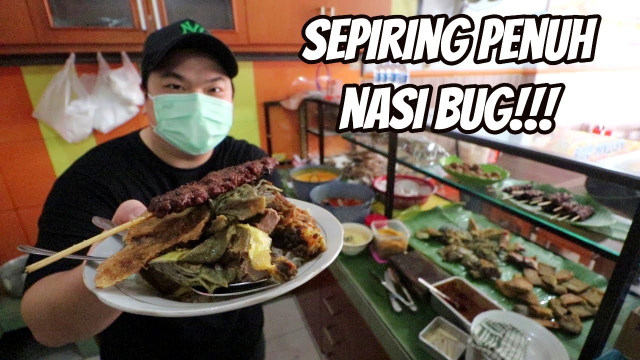 MAKAN NASI BUG SEPIRING PENUH!!!