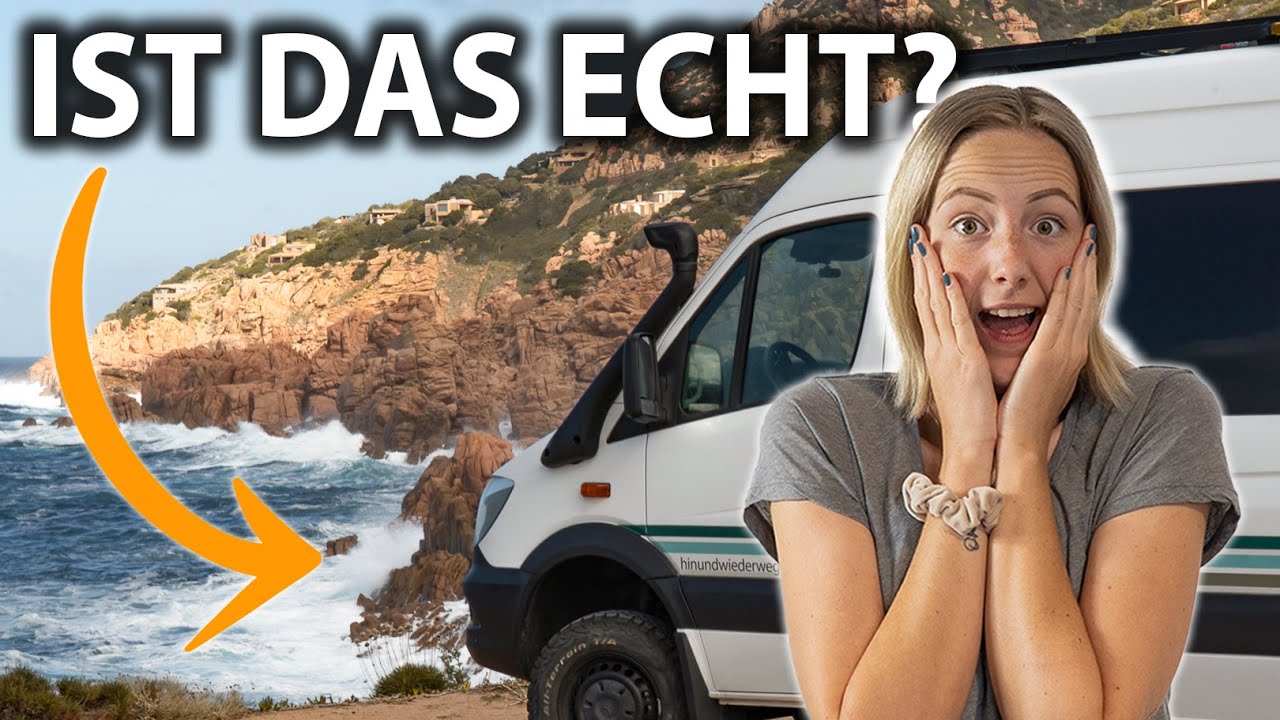 Die WUNDERSCHÖNE WESTKÜSTE Sardiniens 🇮🇹 | VANLIFE PUR entlang des Meeres