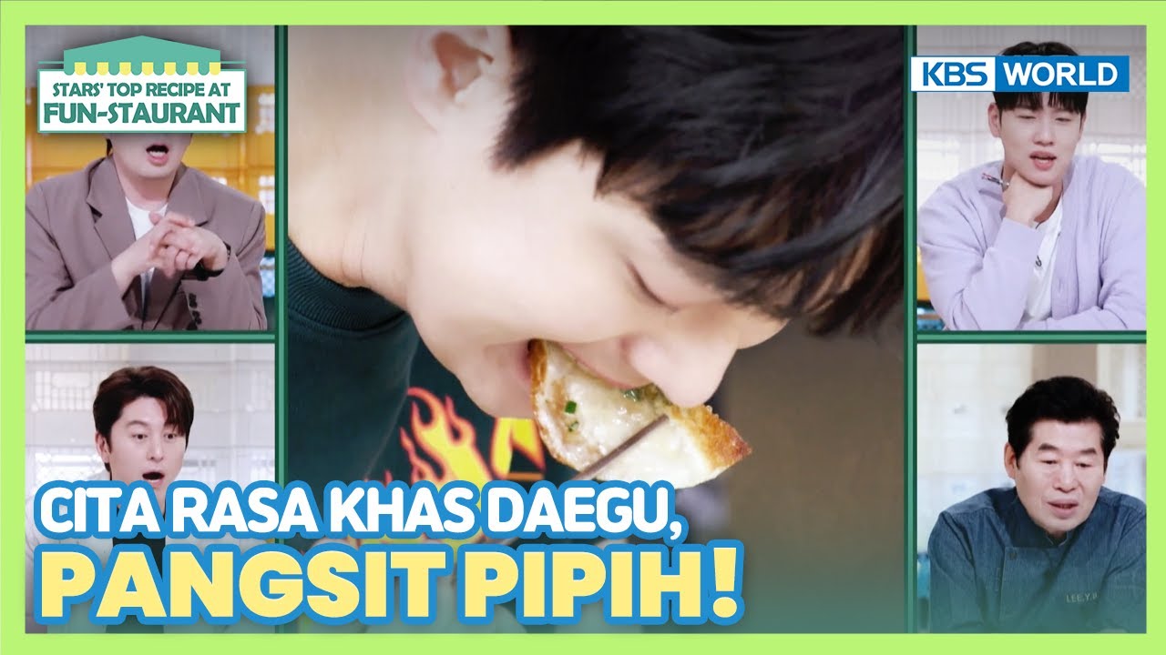 [IND/ENG] Seoul rasa Daegu~ Pangsit pipih garing ala Chanwon! | Fun-Staurant | KBS WORLD TV 230724