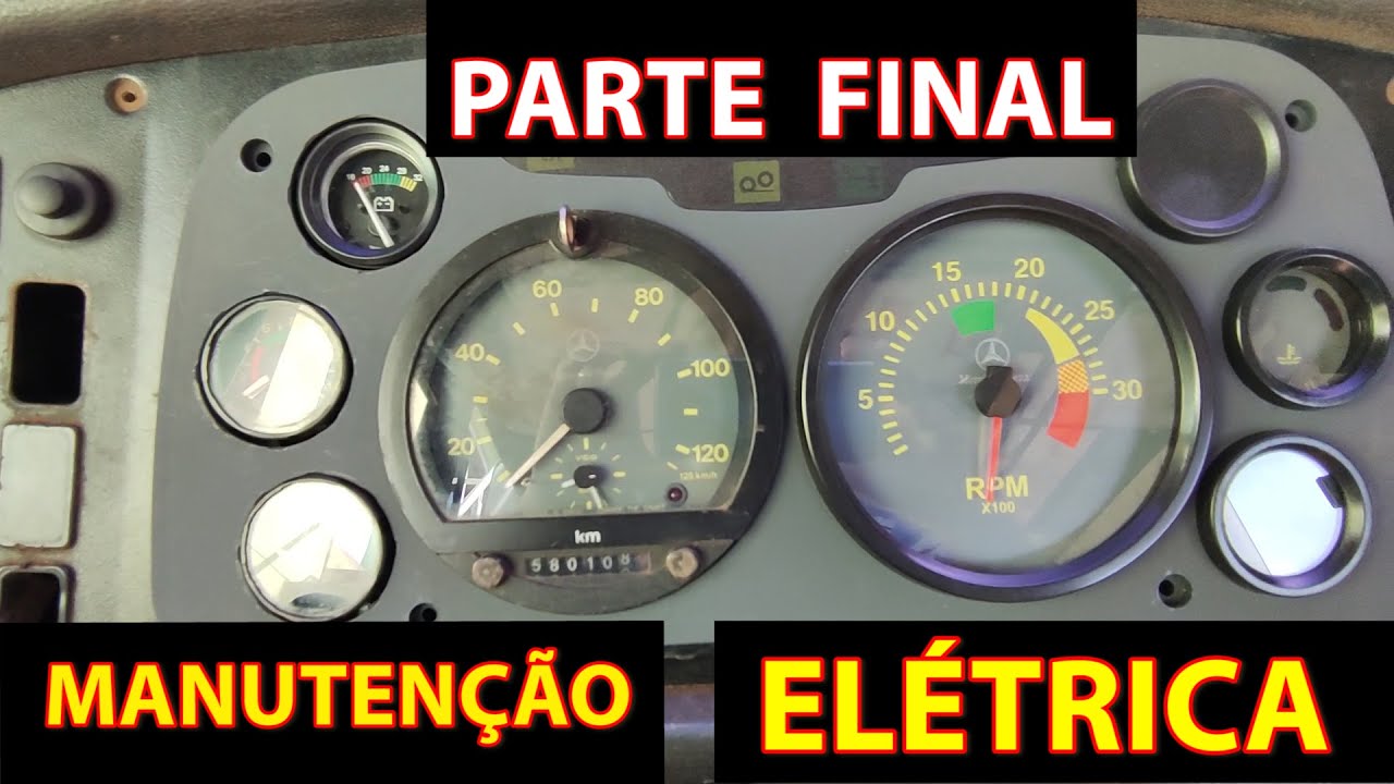 Parte Final da Manutenção Elétrica no Micro Ônibus MB LO 914