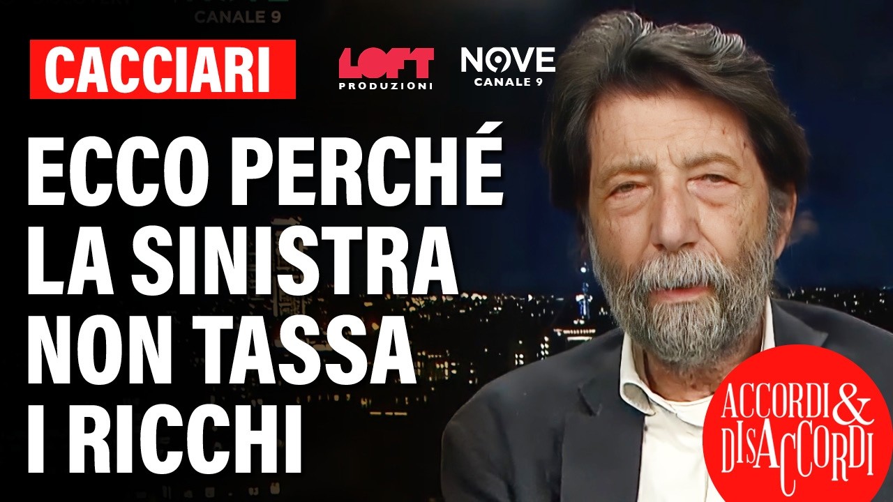 Cacciari: ecco perch&eacute; la sinistra non tassa i ricchi