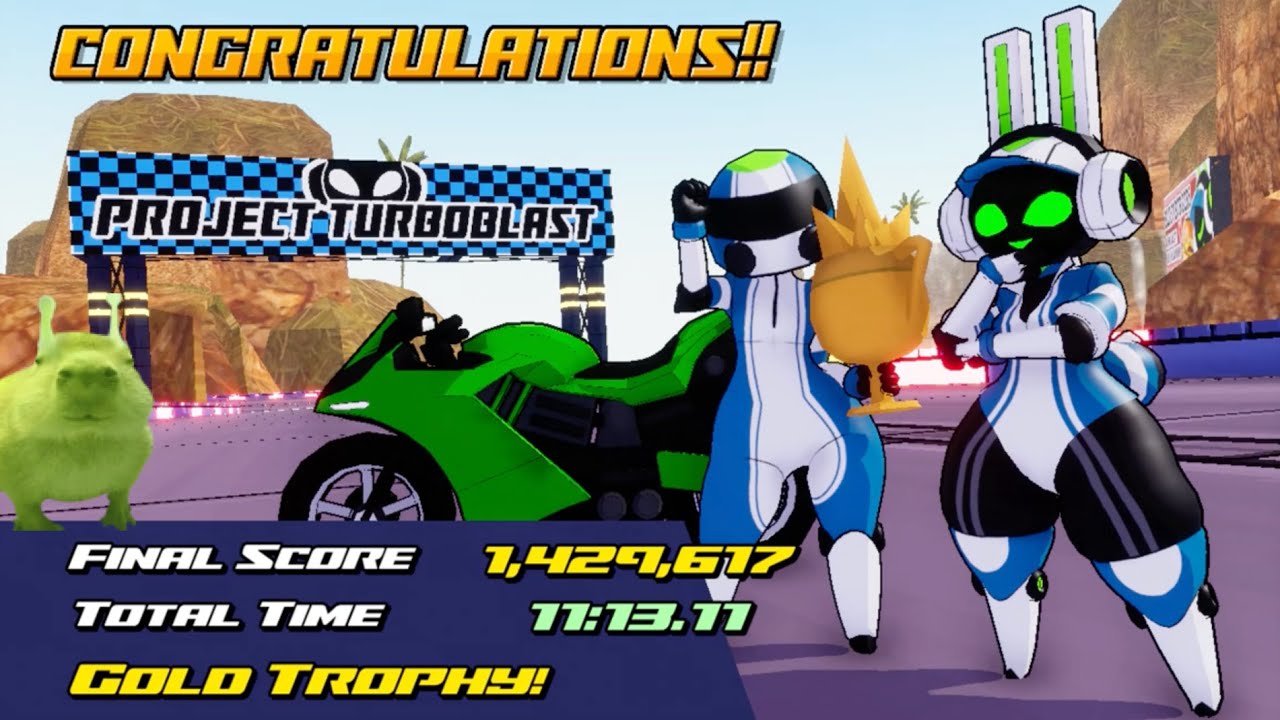 【Project TurboBlast】Lightning Cup Demo Gameplay on Steam Deck