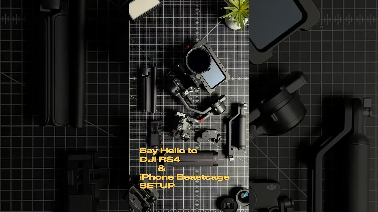 @DJI RS4 & iPhone Beastcage setup #dji #beastgrip #beastgripnation #djirs4 #iphonefilmmaking