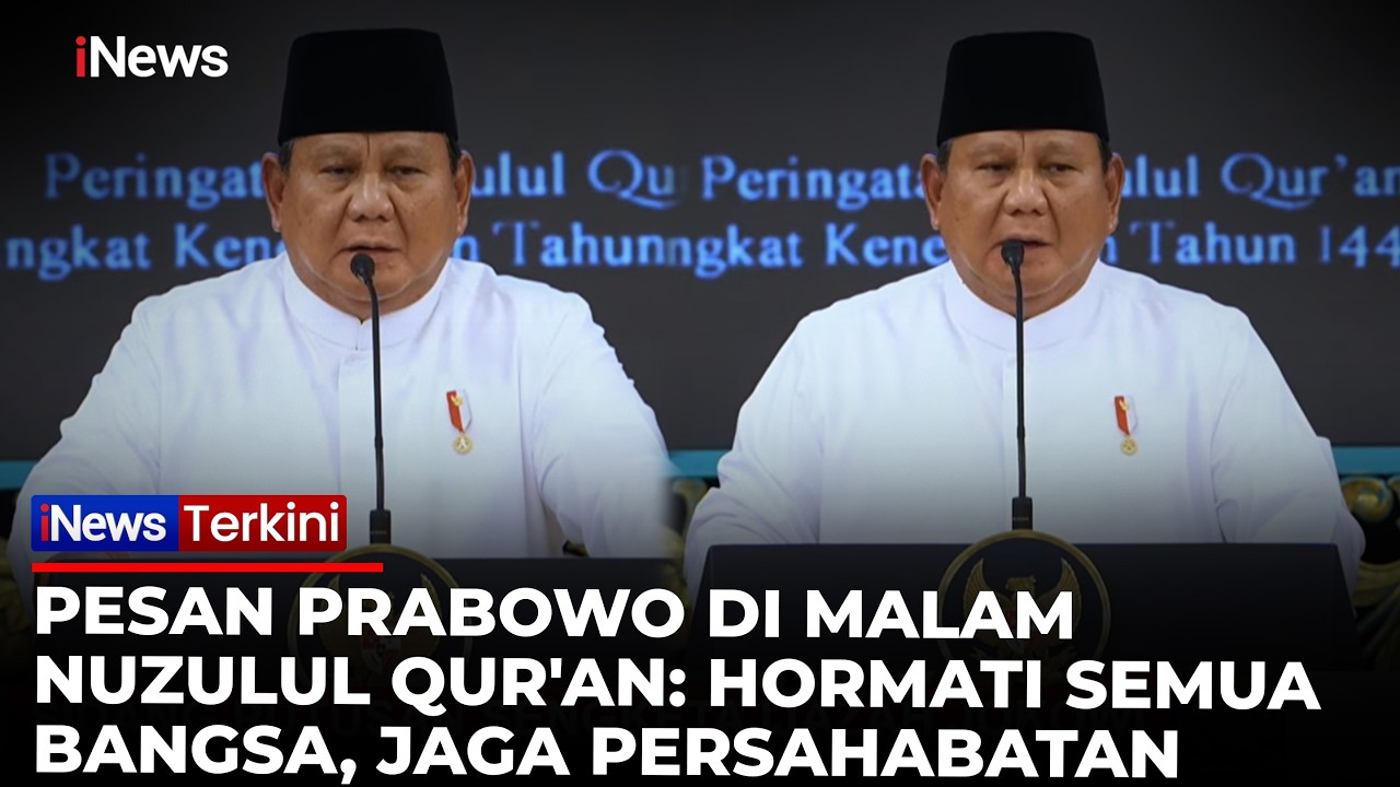 Tegas! Presiden Prabowo: Indonesia Hormati Semua Bangsa dan Kekuatan Dunia | iNews Terkini 10/3