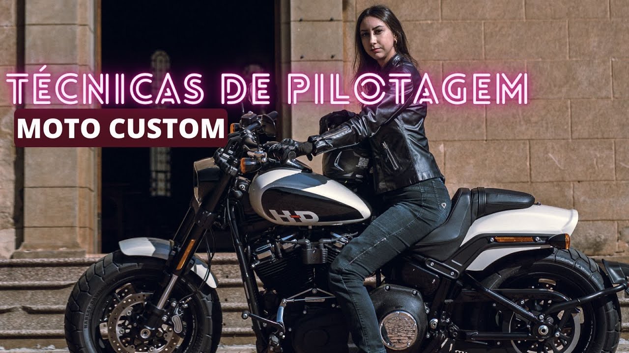 TÉCNICAS DE PILOTAGEM - MOTOS CUSTOM | por Day Miguel ♥︎