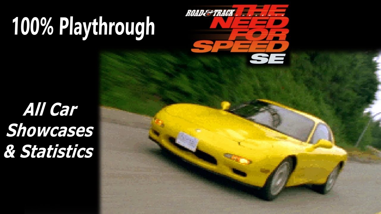 R&T Presents: The Need for Speed SE - All Car Showcases & Stats.