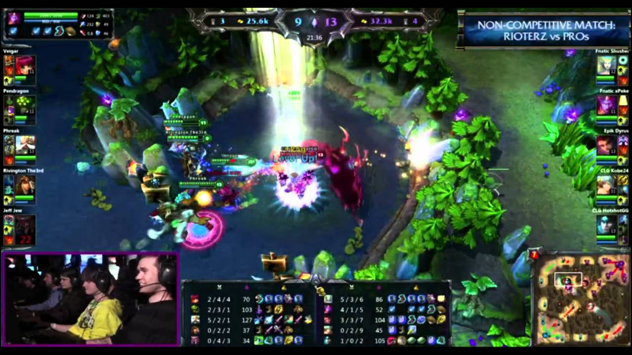 League of Legends - Riot VS Pro's  - Taric Troll