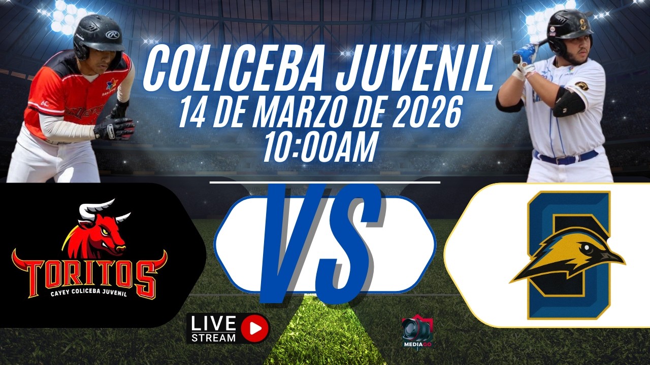 Juego 1 | Toritos de Cayey VS Sabaneros de Cidra (Coliceba Juvenil)