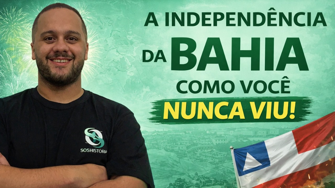 A INDEPENDÊNCIA DA BAHIA COMO VOCÊ NUNCA VIU l PMBA - SOS História {Prof.Pedro Riccioppo}