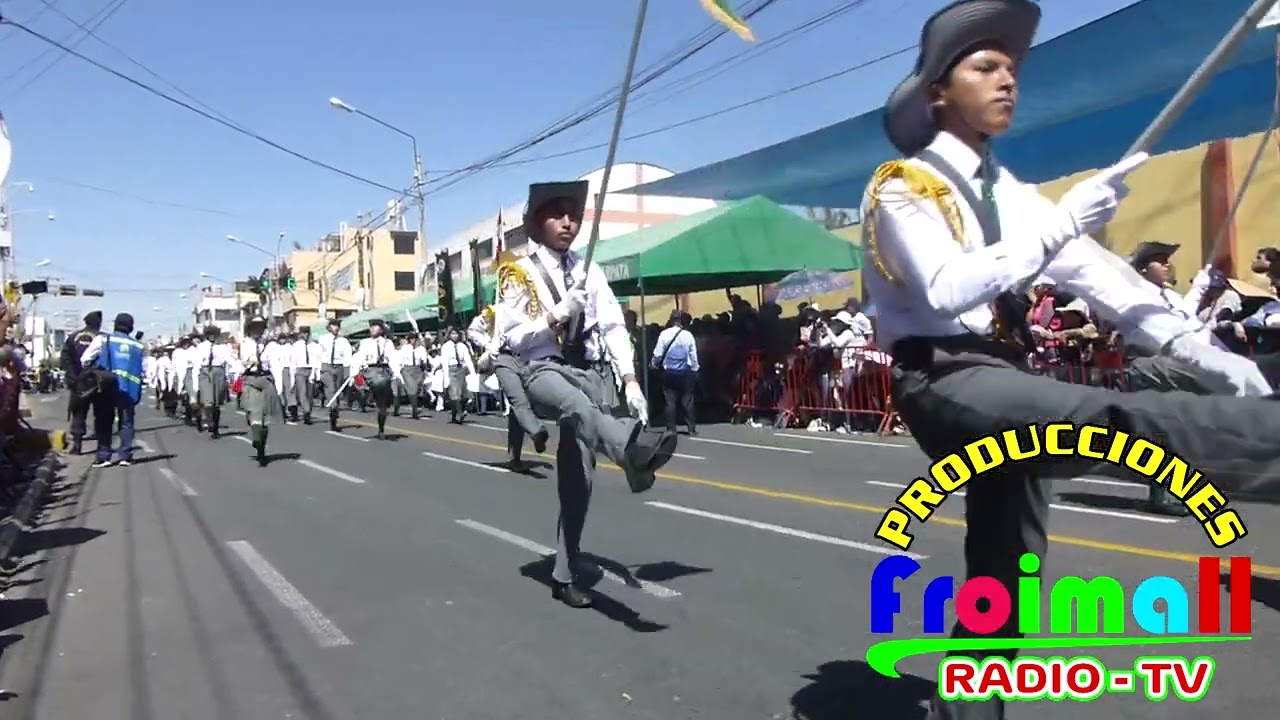 DESFILE ESCOLAR  I.E. SOR ANA CIRCA  ANIVERSARIO DE PAUCARPATA 2023.