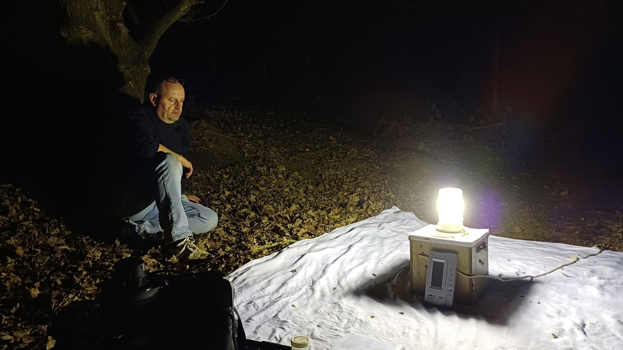 Moth trapping - Spalford Warren February 25th 2026