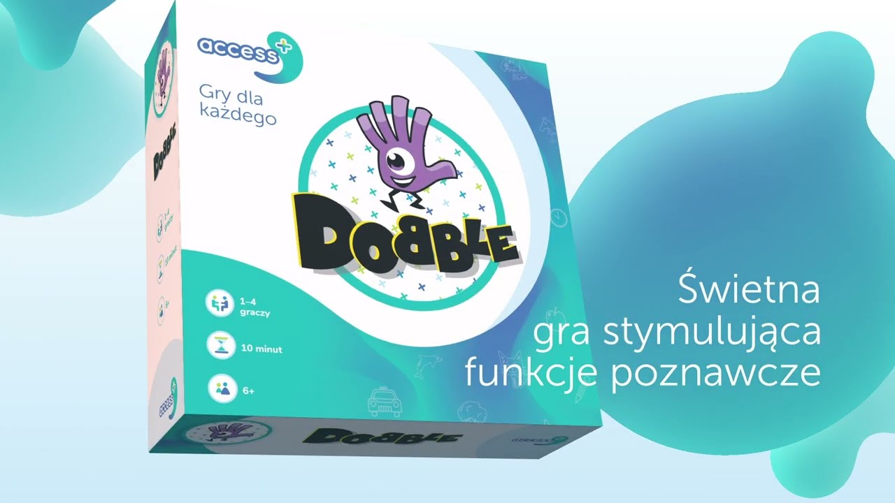 Dobble Access+ - Gra, kt&oacute;ra stymuluje funkcje poznawcze