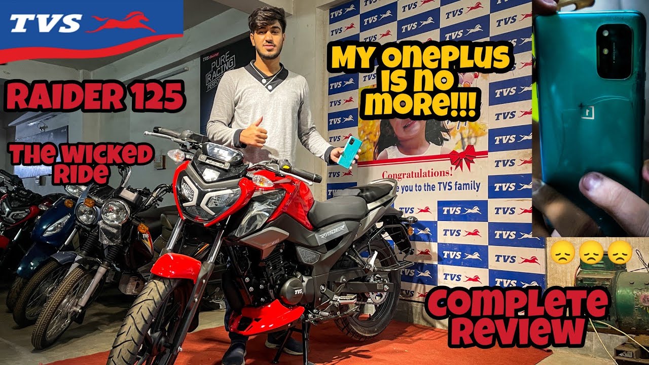 New TVS RAIDER 125 - THE WICKED RIDE | Red Color | Complete Detailed Review | Broken Oneplus |#MxK