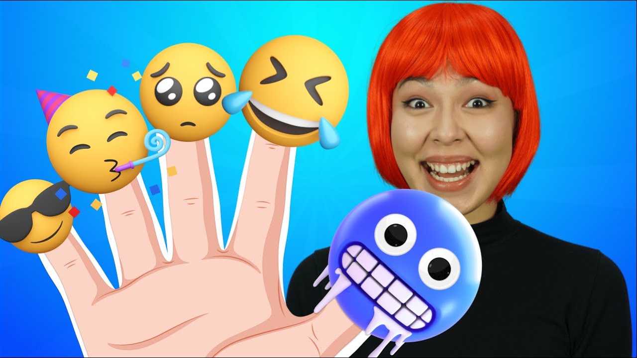 Finger Family Emoji Song + More