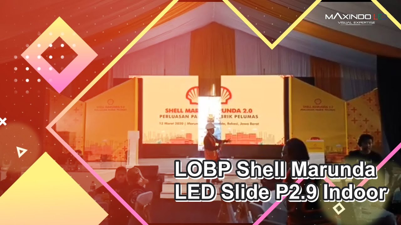 LOBP Shell Marunda LED Slide P2.9 Indoor
