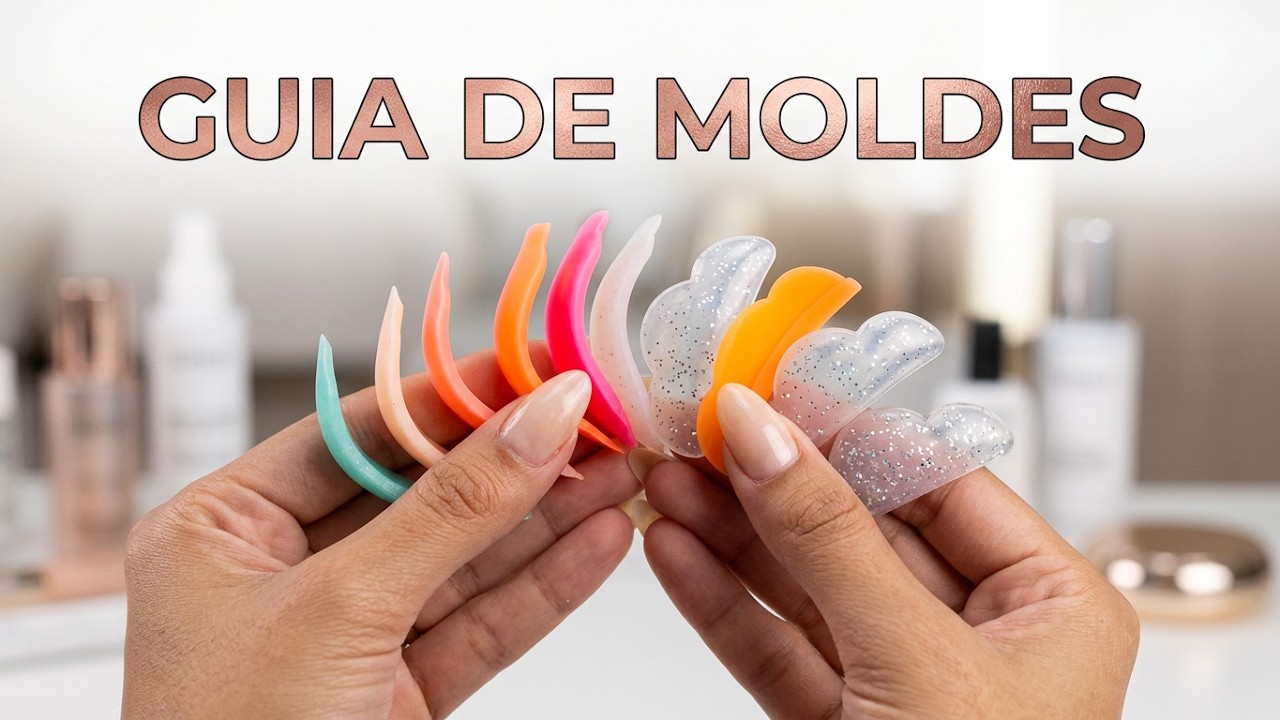 Moldes para lash lifting - resenha completa