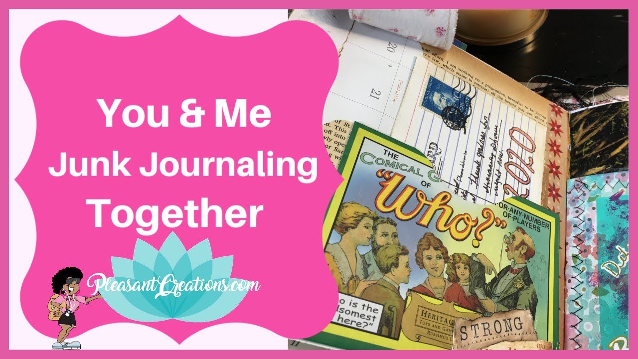 Junk Journal With Me, How to Use your Junk Journal and What to Put in a Junk Journal, Nar  09
