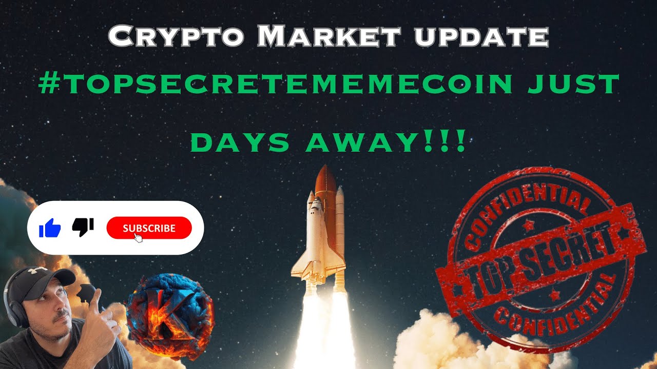 Top Secret Meme Coin Days Away!! Details Revealed on SquidGrow Joe's Channel!! Crypto Market Update