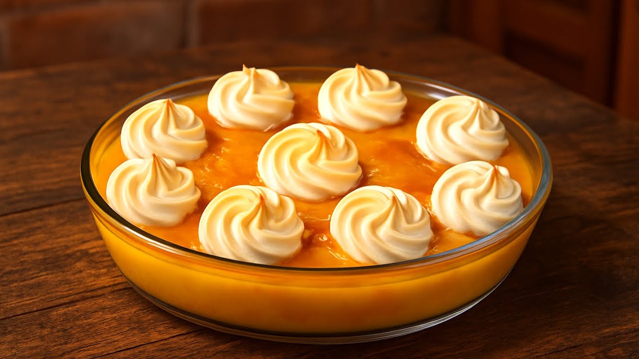 Postre de 3 ingredientes (receta de mi madre)