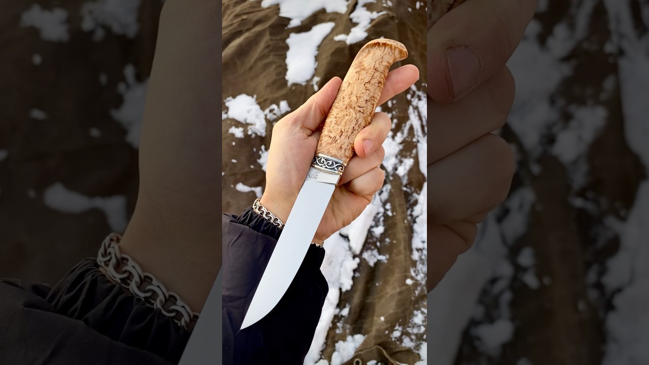 ☠️Бессмертный нож. Классика #ножиназаказ #ножиручнойработы #кузница #knifecommunity #knifeskills