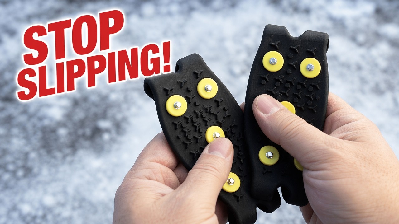 Snow Ice Anti Slip Spikes Grips Cleats Shoes Cover