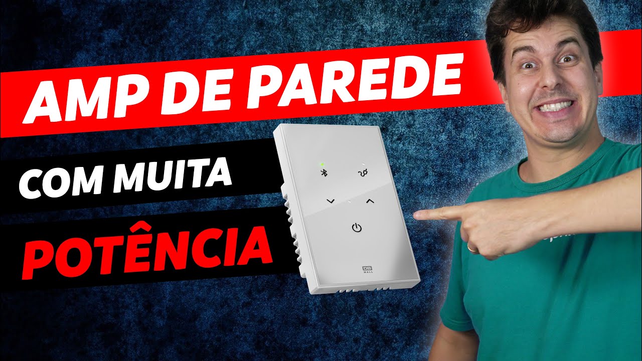 REVIEW AMPLIFICADOR DE PAREDE SOM AMBIENTE BLUETOOTH 5.0 DB WALL SERIES | AUDIO PRIME