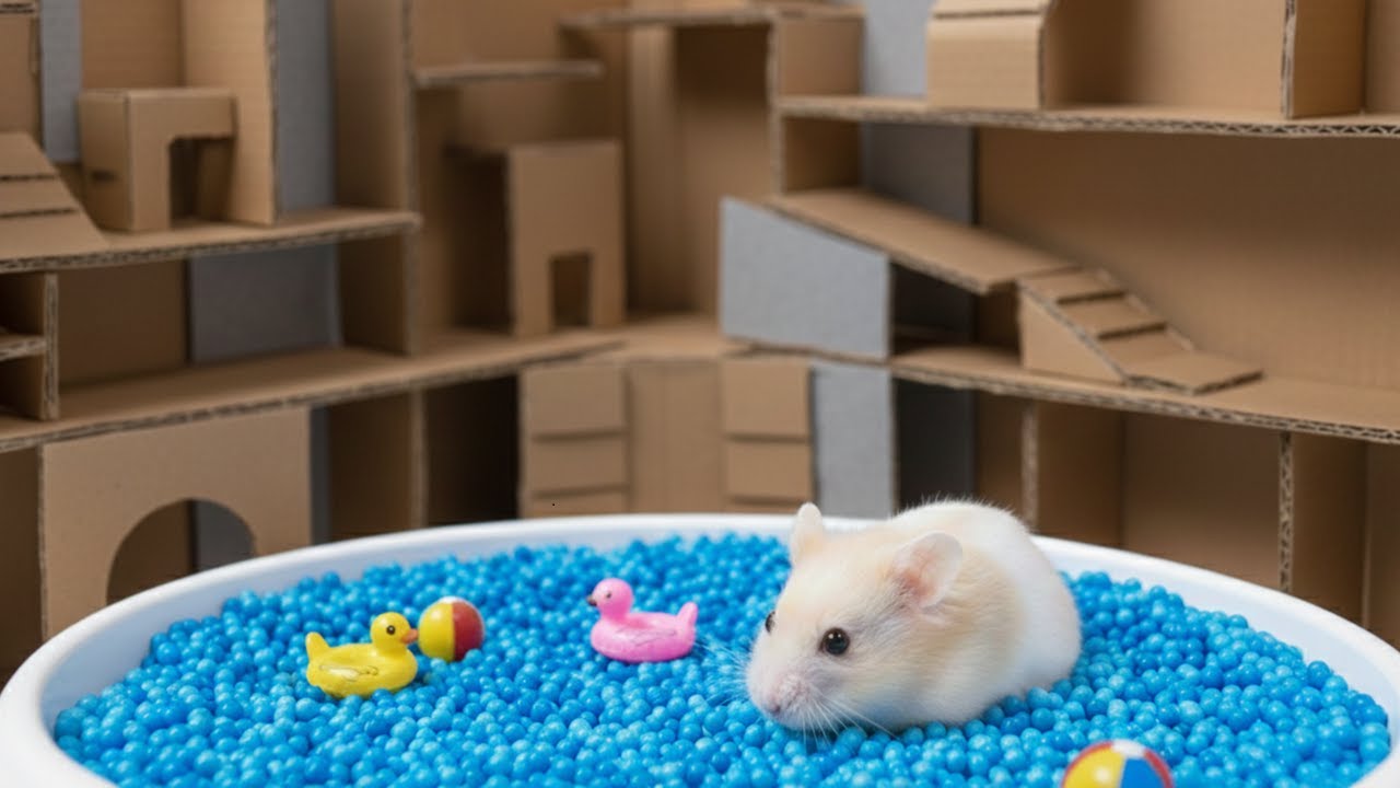 🐹 Hamster Escapes the Pool
