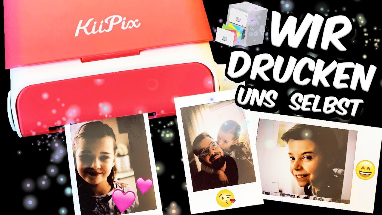 Wir drucken uns aus 🖨 KiiPix und Gravinci! Family Vlog mit Lulu und Leon - Family and Fun