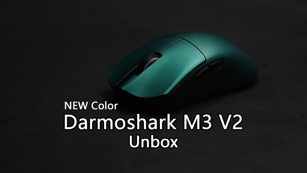 Wireless、Wired 8KHz,Darmoshark M3 V2 Unbox