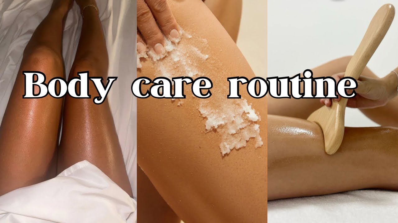 Body Care Routine| Acne, Smooth + Glowing Skin, & Wood Therapy.