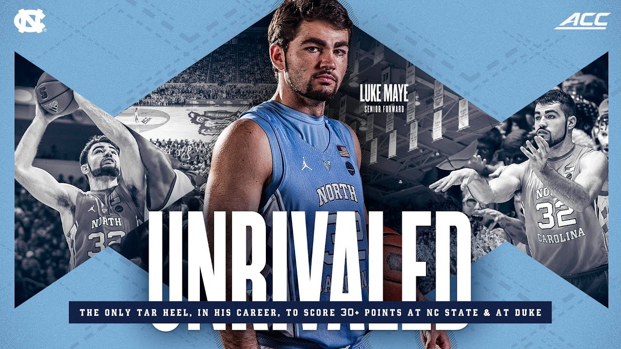 Luke Maye North Carolina Tar Heels 30 PTS 15 REBS vs Duke | Next Ones |