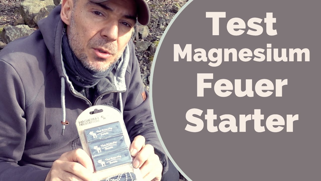 Test Magnesium Feuerstarter von The Friendly Swede