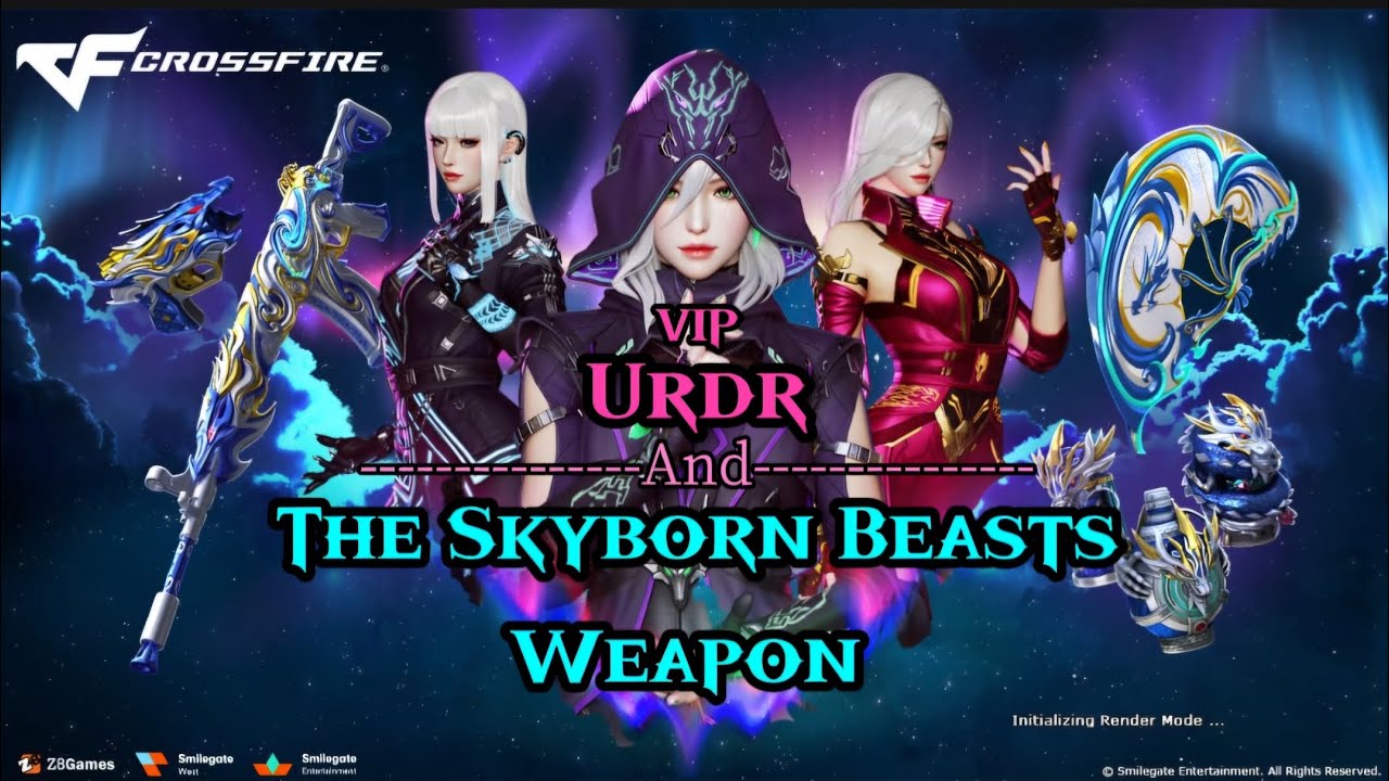 Crossfire West: Winning Skyborn Beasts Weapon Set and The VIP Urdr ( New Infinity Character)