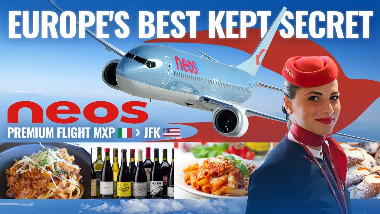 САМЫЙ охраняемый секрет Европы! | Премиальный рейс Neos Airlines MXP &mdash; JFK | Обзор