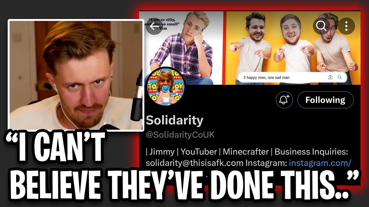 SmallishBeans, Martyn and Oli TOOK OVER Solidarity's SOCIAL MEDIA!!
