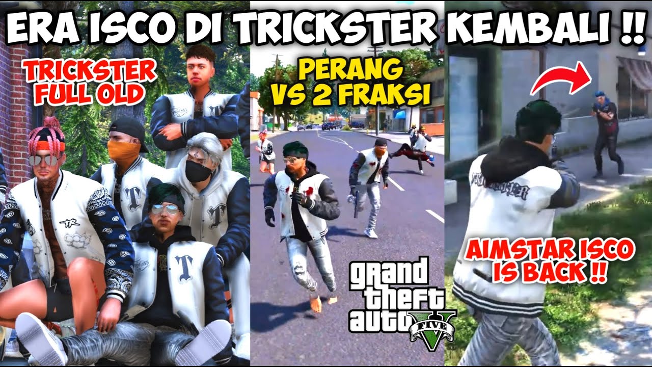 DI LEDEKIN KEI & TRICKSTER KARNA SERING TURU !! ISCO LANGSUNG MEMBANTAI 2 FRAKSI !! GTA 5 ROLEPLAY