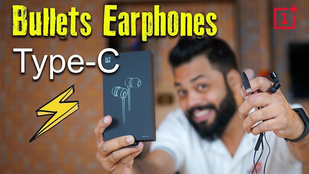 ONEPLUS TYPE-C BULLETS EARPHONES : Unboxing and Quick Review⚡⚡⚡