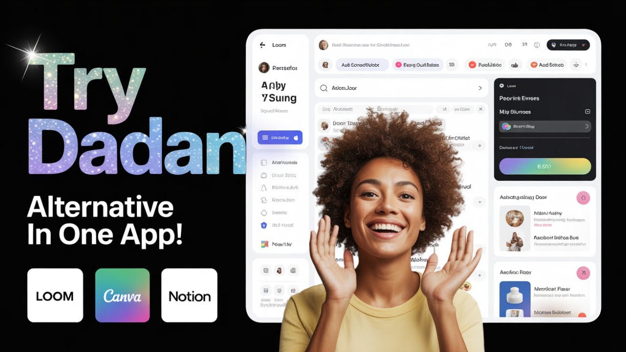 Meet Dadan.io &ndash; The Free Loom + Canva + Notion Alternative in One App!