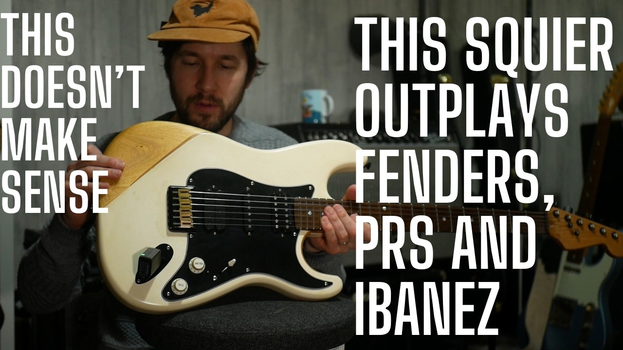 Эта гитара Squier звучит лучше, чем любая Fender, Ibanez или PRS, которые я когда-либо брал в руки.