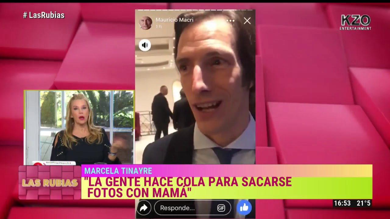 Marcela Tinayre cuenta intimidades de la recepción de los reyes de España
