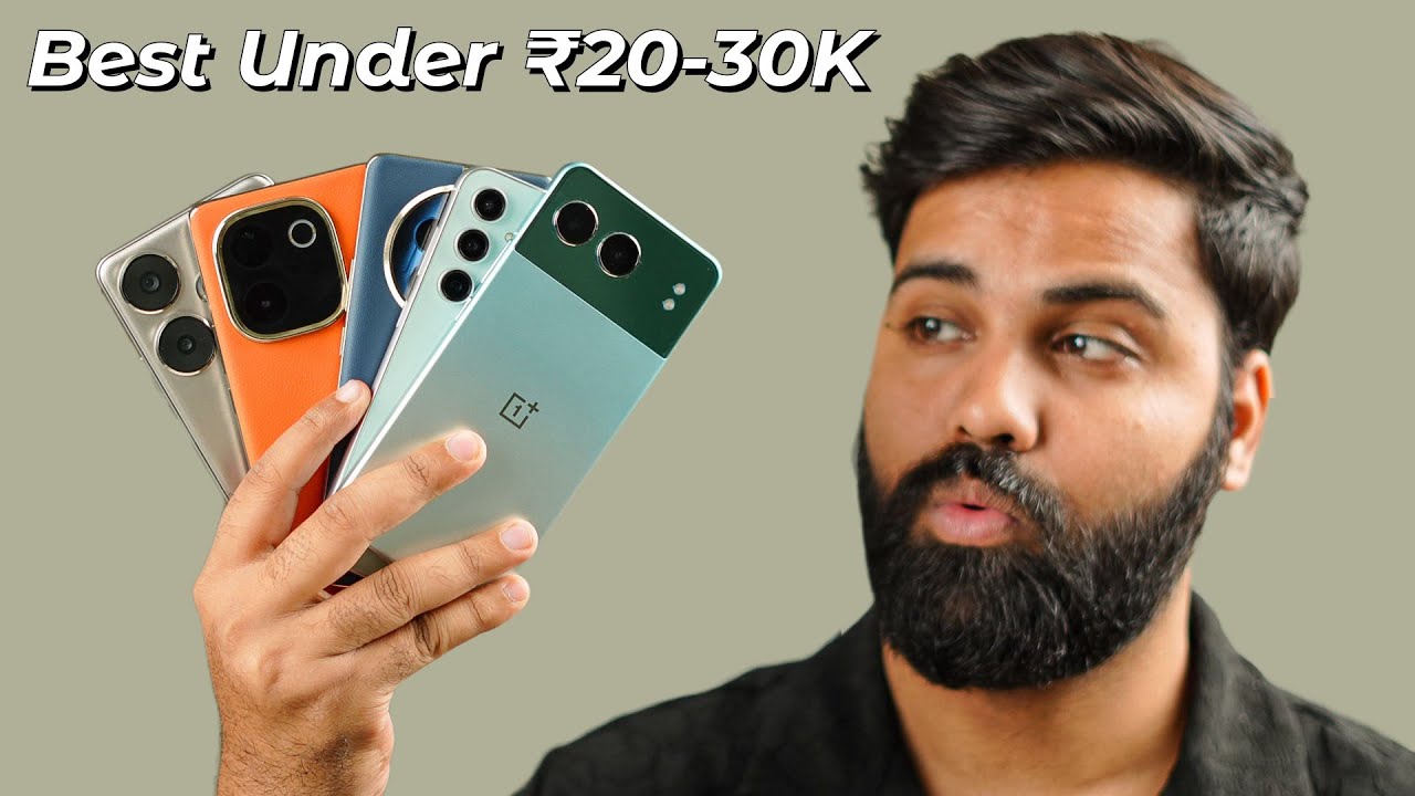 Top 5 BEST PHONE for YOU Under ₹30,000 🔥