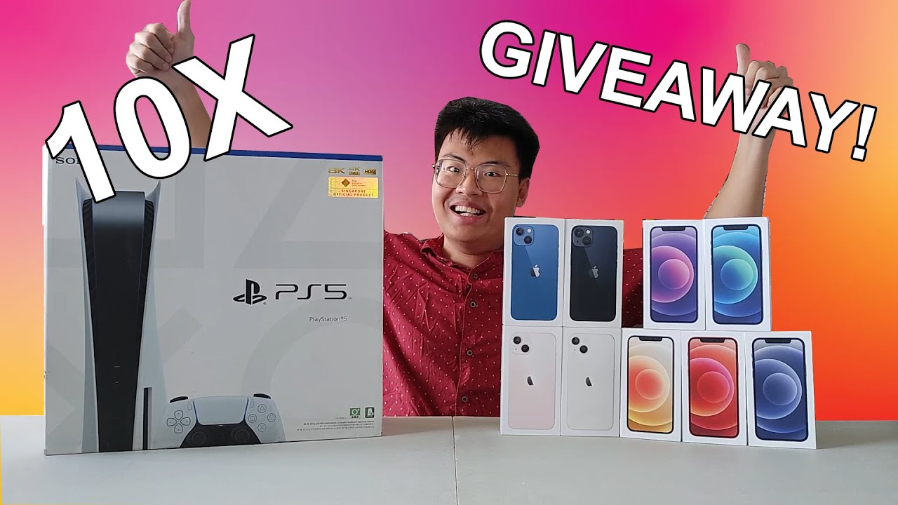 10x PS5, iPhone GIVEAWAY! | 3 Way To Win! | |Watch The Whole Video! IMPORTANT! [OPEN] [WORLDWIDE]