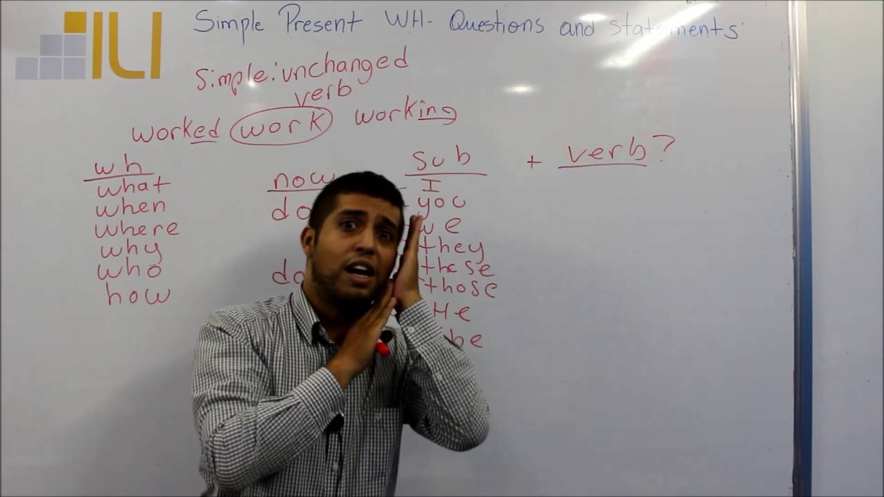 Simple Present Wh Questions and Statements Richard