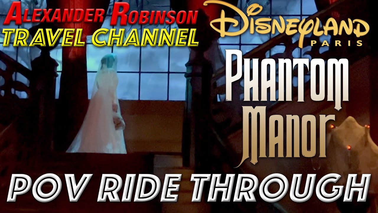 PHANTOM MANOR at DISNEYLAND PARIS (5/21/2025) | Better Than THE HAUNTED MANSION!!!