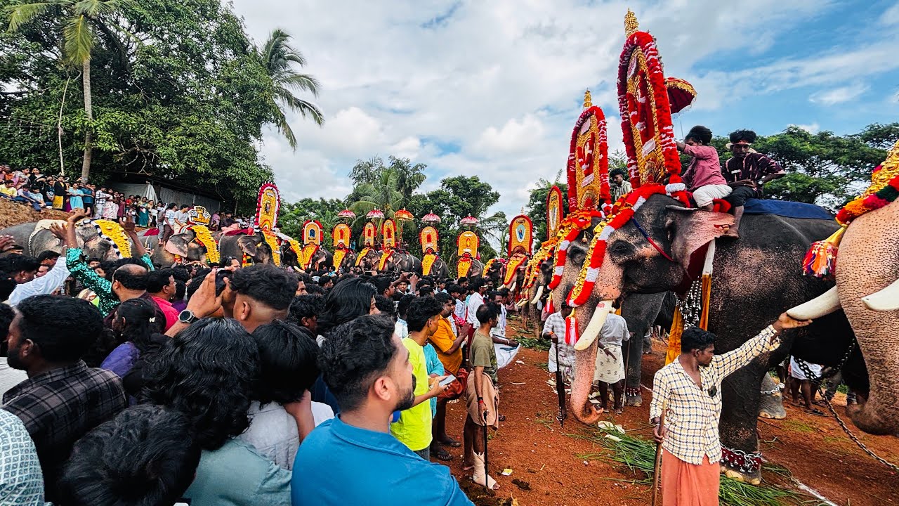 വർണ്ണാഭമായി കുന്നംകുളം പോർക്കുളം പെരുന്നാൾ 2025 #keralafestivalmedia 