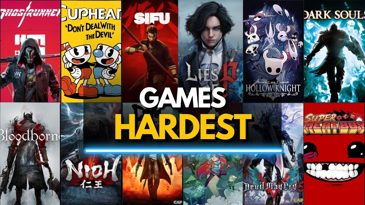 The 35 Most Difficult Games Ever Made (Hardest Games)