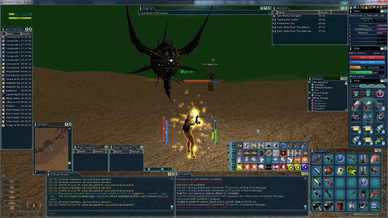 Anarchy Online - old skool mort borgs