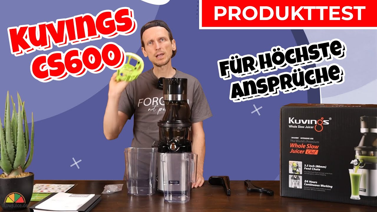 Kuvings CS600 Entsafter – Der Profi Whole Slow Juicer für höchste Ansprüche